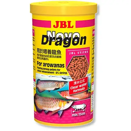 Корм у вигляді великих паличок JBL NovoDragon для арован, 1 л