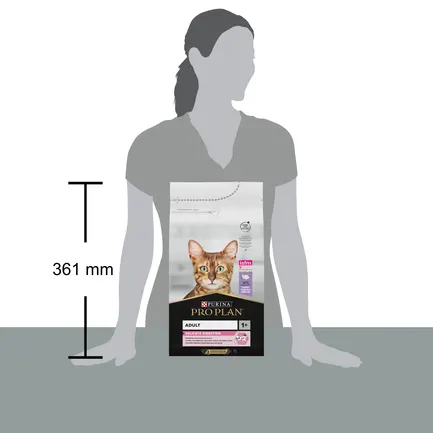 Сухий корм PRO PLAN Adult 1+ Delicate Digestion для дорослих котів з чутливою травною системою з індичкою 1,5 кг: додаткове фото 4