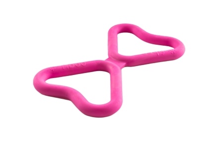 FIBOO Іграшка для собак Fib the tug to, рожева 25 х 15 см