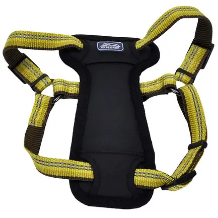 Coastal K9 Explorer Harness КОСТАЛ К9 ЕКСПЛОРЕР світловідбивна шлея з нагрудником для собак 2.3-4.5кг Золотарник