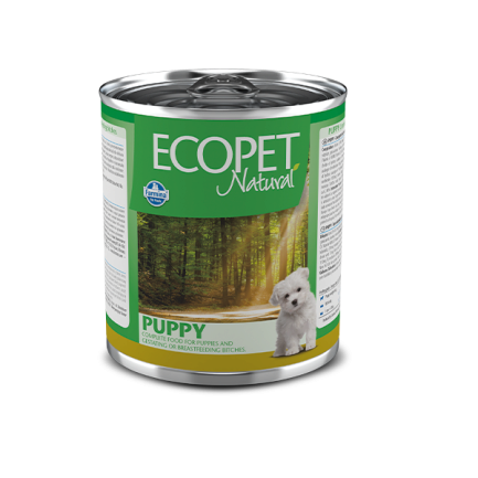 Вологий корм Farmina Ecopet Natural Puppy для собак, з куркою, 300 г