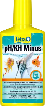 Засіб Tetra PH/KH Minus для контрольованого зниження рівня pH води в акваріумі, 250 мл на 5000 л