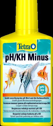 Засіб Tetra PH/KH Minus для контрольованого зниження рівня pH води в акваріумі, 250 мл на 5000 л