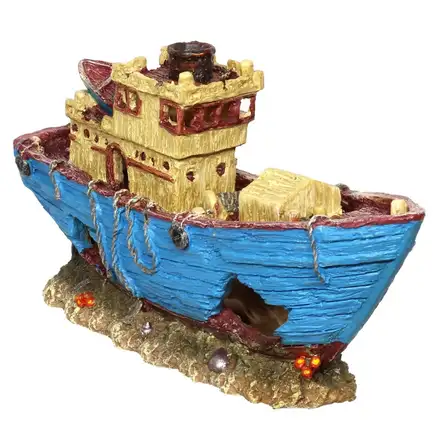Декорація затонулий корабель Hobby MS Arkona 29x11x17см (41706): додаткове фото 3