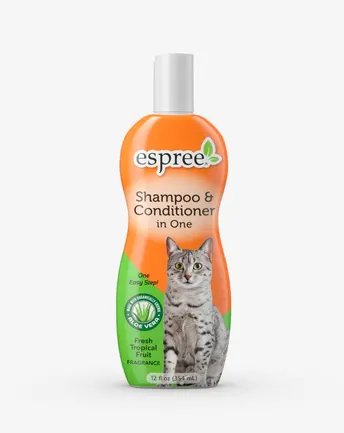 Шампунь ESPREE Shampoo'N Conditioner In One for Cats 355 мл