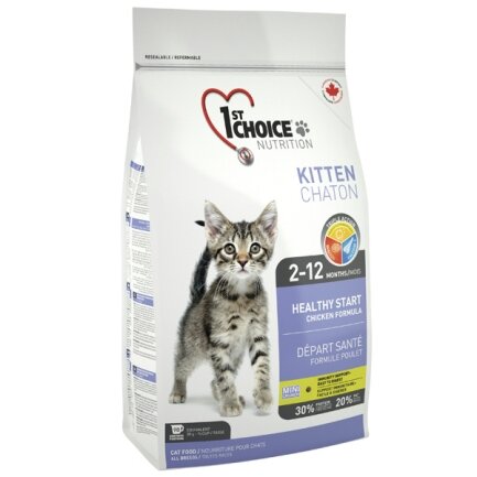 1st Choice Kitten Healthy Start ФЕСТ ЧОЙС КУРКА ДЛЯ КОШЕНЯТ сухий суперпреміум корм для кошенят 0,35 кг