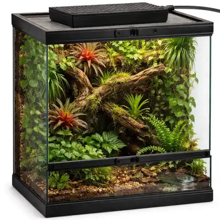 Інфрачервона нагрівальна панель для тераріуму Terrario AeroTherm 16W 15.6x10x2.9см: додаткове фото 2