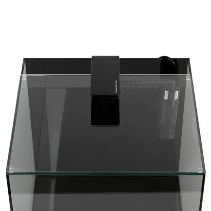 Акваріумний набір BlackCube 30 літрів, з чорною задньою стінкою, 31х31х31 см, скло 4 мм: додаткове фото 5