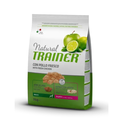 Natural Trainer Super Premium Puppy Maxi сухий корм для цуценят великих порід 3 кг