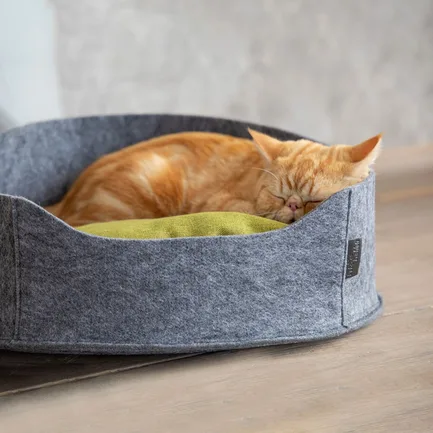 Лежак Pet Fashion «Bali» для котів, 22х37х48 см, сірий: додаткове фото 2