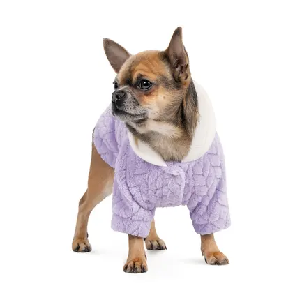 Толстовка Pet Fashion «Delicate» для собак, розмір S, бузкова: додаткове фото 2