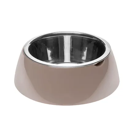 Ferplast JOLIE M DOVE GREY BOWL Годівниця, пластик, метал