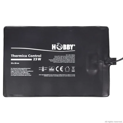 Нагрівальний мат водонепроникний з контролером Hobby Thermica Control 23 Ват IP67 30x20см (37126): додаткове фото 4