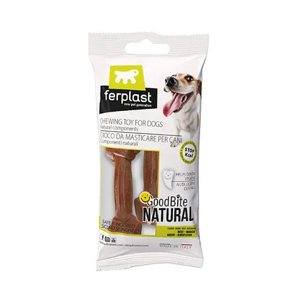 Ferplast GOODB NAT BAG BEEF XS 15g x2 Жувальна іграшка для собак