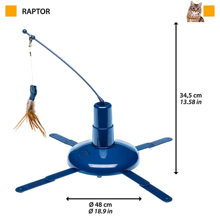 Ferplast RAPTOR Електронна іграшка для котів: додаткове фото 2