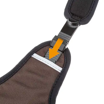 Ferplast ERGOTREKKING XL HARNESS BROWN Ергономічна шлея для собак: додаткове фото 8
