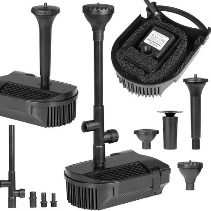 Фонтан-фільтр для ставка Kruger Meier FountainPure 4000 — 3 в 1: насос, фільтр, фонтан (3000 л/год): додаткове фото 2