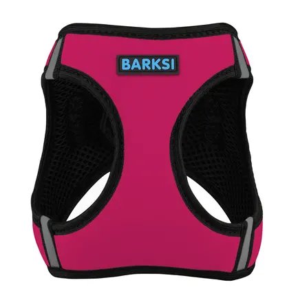 Шлея для собак Barksi Sport Vest неопрен 3D сітка рожева L: додаткове фото 3