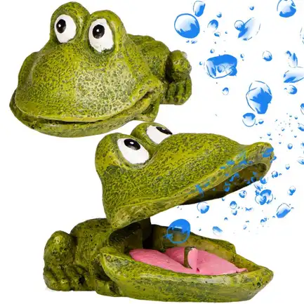 Декорація весела жаба Kruger Meier Froggy Bubble 11x8x5см (1185): додаткове фото 4
