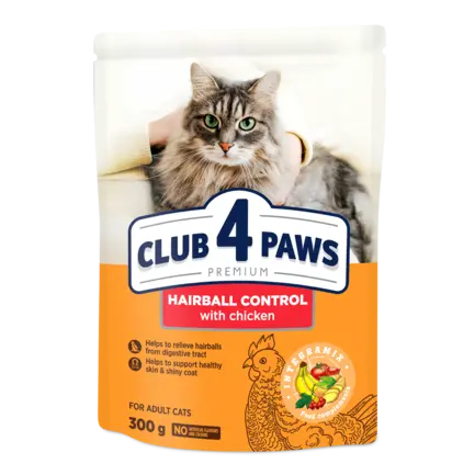 С4Р Premium сух виведення шерсті коти 0,3 кг