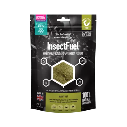 ARCADIA EARTH PRO INSECT FUEL 250 GRAM (R9100045) корм для комах