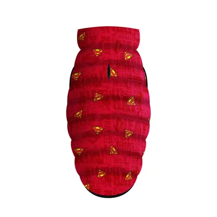 Курточка для собак WAUDOG Clothes з малюнком "Супермен червоний", L65, В 87-90 см, С 60-65 см: додаткове фото 2