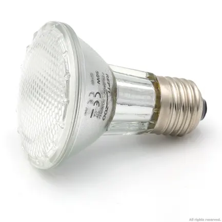 Лампа галогенова точкового нагріву UVA Repti-Zoo Spot lamp 50W (PAR2050): додаткове фото 2