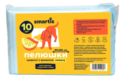 Пелюшки щоденні з ароматом лимону 60*90см (10шт)