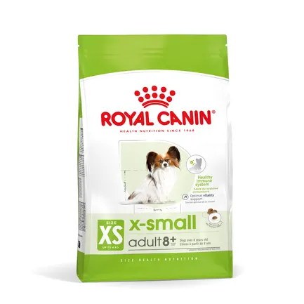 Сухий корм Royal Canin XSMALL ADULT 8+ для собак зрілого віку мініатюрних порід 3 кг