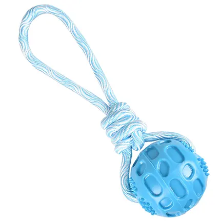 Flamingo Rudo Ball With Rope ФЛАМІНГО РУДО М’ЯЧ З МОТУЗКОЮ іграшка для собак 7,5х7,5х26,3 см
