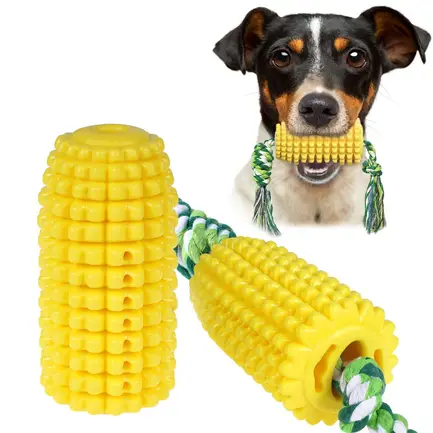 Іграшка для собак Bronzedog PetFun Кукурудза з канатом L