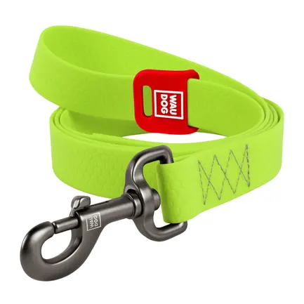 Повідець для собак водостійкий WAUDOG Waterproof, L-XXL, Ш 20 мм, Д 305 см салатовий: додаткове фото 2