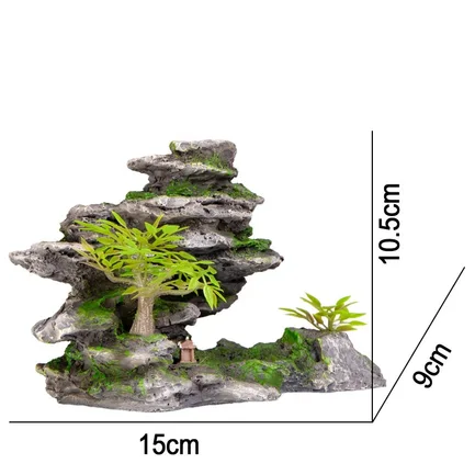 Декорація скеля Kruger Meier Zen Rock Garden 15x9x10.5см (17911): додаткове фото 2