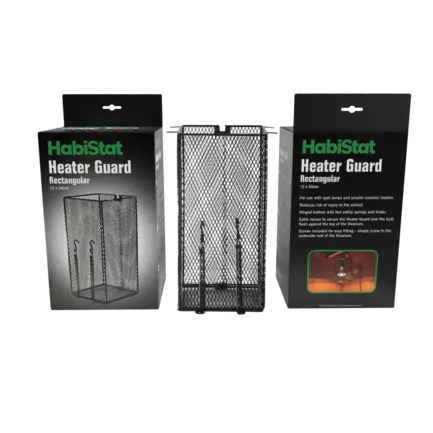 HABISTAT HEATER GUARD RECTANGULAR 12CM X 24CM (R3100275) захист для ламп: додаткове фото 2
