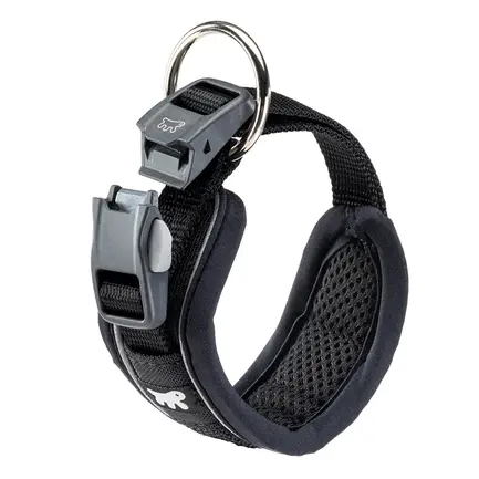 Ferplast GENIUS C15/35 BLACK COLLAR нейлоновий нашийник для тварин чорний: додаткове фото 3