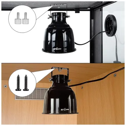 Світильник глибокий рефлекторний Repti-Zoo Multi Dome 75W (RL15M): додаткове фото 4