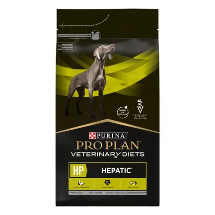 Сухий дієтичний корм PRO PLAN VETERINARY DIETS HP Hepatic для цуценят та дорослих собак для підтримання функції печінки при хронічній печінковій недостатності 3 кг: додаткове фото 2