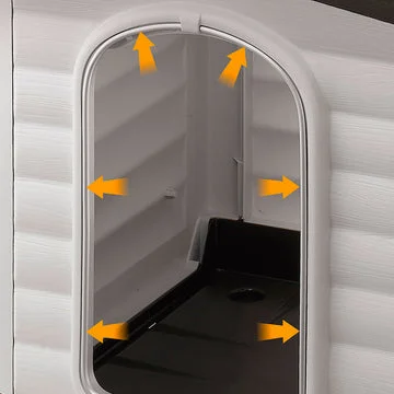 Ferplast DOGVILLA DOOR PROFILE 50/60 Алюмінієвий профіль для собачих будок: додаткове фото 9