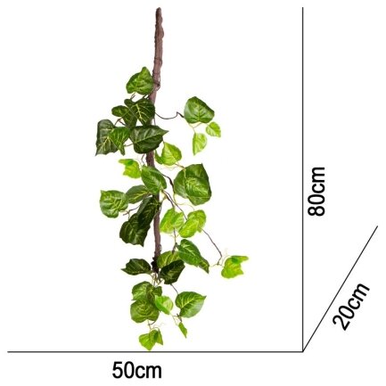 Штучна рослина, звисаючий плющ Terrario 80см (354) — Фото 1