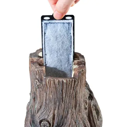 Декоративний фільтр-водоспад Repti-Zoo Turtle Filter Tree (GLB10) у формі кореня для амфібій і тераріумів до 70 літрів: додаткове фото 4