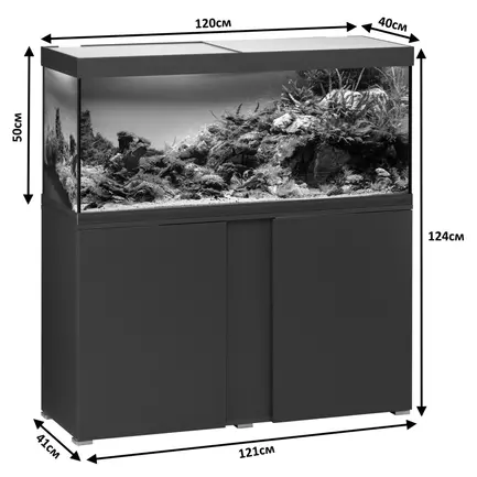 Акваріумний комплект Eheim vivaline LED 240 1x16.3W (LED) сірий дуб з тумбою (0613061): додаткове фото 4