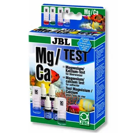 Експрес-тест JBL Mg / Ca Magnesium / Calcium Test на магній і кальцій в акваріумах з морською водою