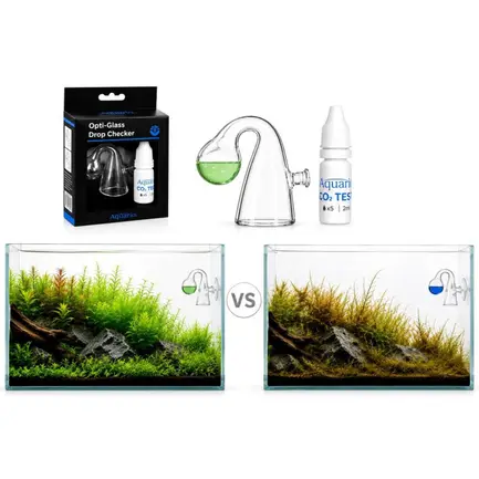 Скляний індикатор CO2, дропчекер Aquario Drop Checker: додаткове фото 3