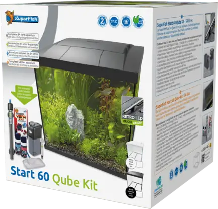 Акваріумний комплект - SF START QUBE 60 KIT BLACK (A4052360): додаткове фото 3