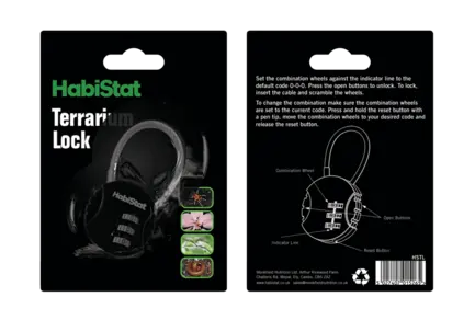 HABISTAT TERRARIUM LOCK (R1100180) Замок для тераріуму: додаткове фото 2
