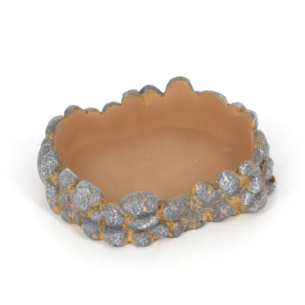 Поїлка для рептилій Hobby Drinking bowl Pebbles S 12x11x3см (36400): додаткове фото 4