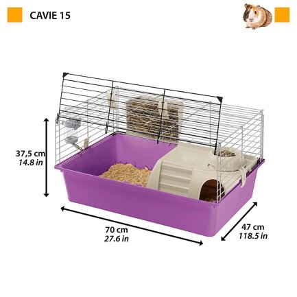 Ferplast CAGE CAVIE 15 Клітка для середніх гризунів — Фото 1