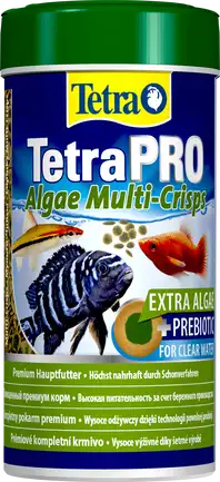 Корм Tetra PRO Algae Multi-Crisps для травоїдних риб, з овочами, 250 мл (чіпси) — Фото 1