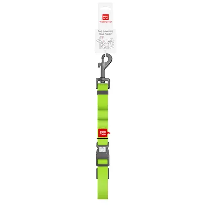 Петля-утримувач для грумінгу собак водостійка WAUDOG Waterproof, L, Ш 25 мм, Дов 70-116 см, А 20-110 см, салатовий: додаткове фото 2