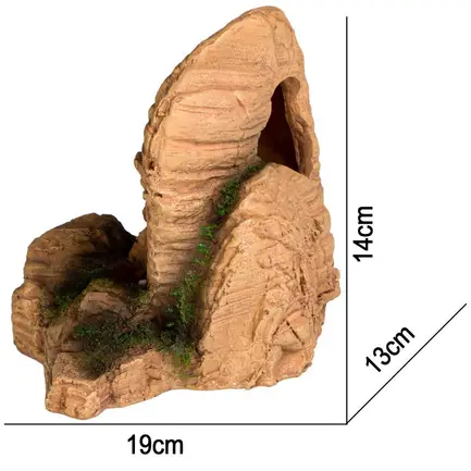 Декорація пещера Terrario Mountain Cave 19x13x14см (201414): додаткове фото 2